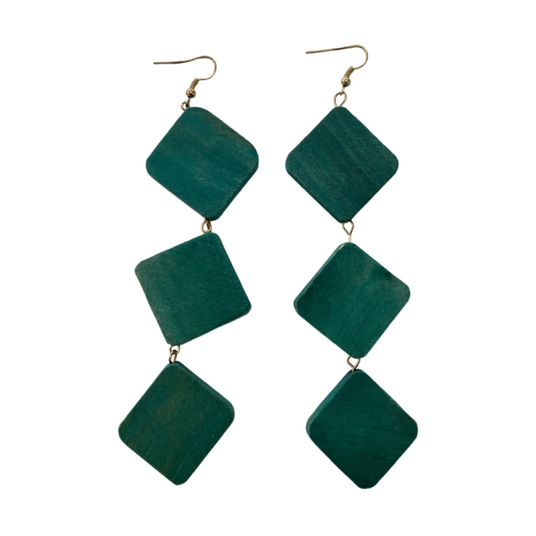 Square biz (earrings)