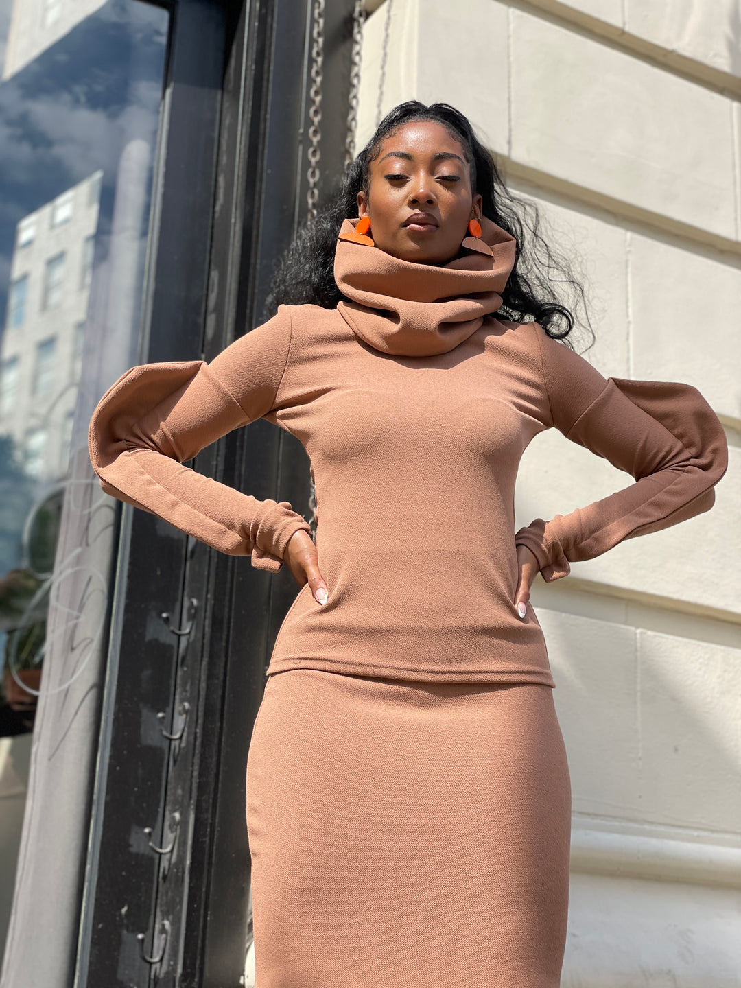 Cela convertible turtleneck