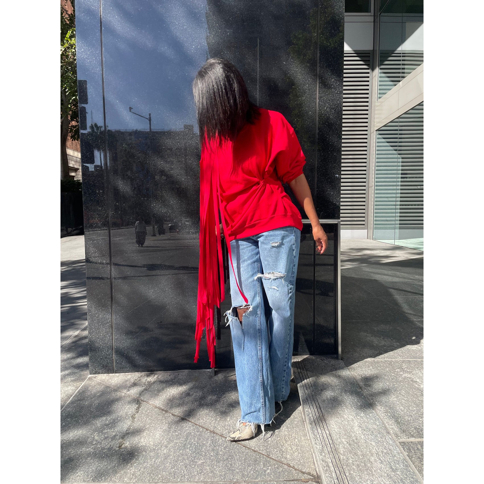 Farin fringe Sweatshirt