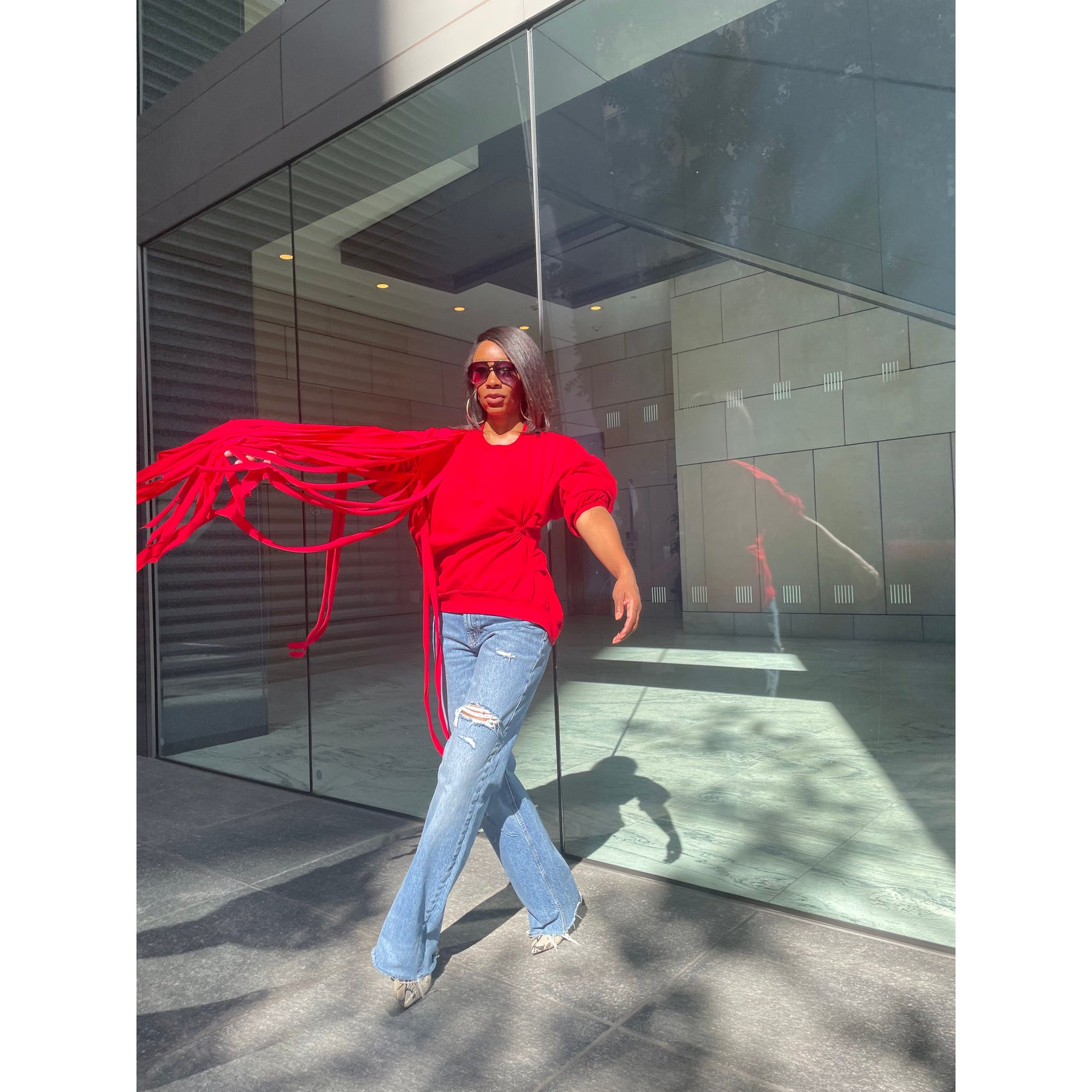 Farin fringe Sweatshirt